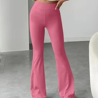 Pink Flare Pants