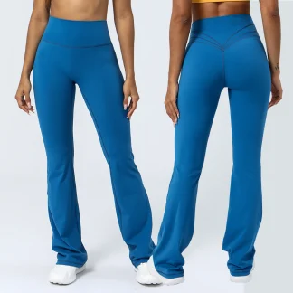 Blue Flare Pants